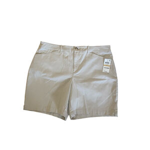 Women’s charter club‎ khaki shorts size 14 NWT